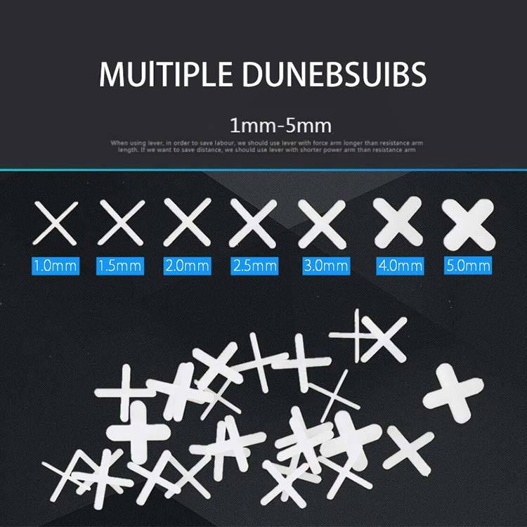 Versatile Reusable Tilinq Accessories Cross Spacer for DIY Projects