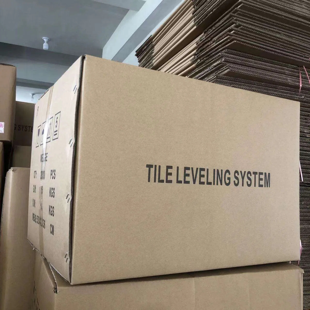 Modern Design Tile Leveling System Metal Plastic Clip Spacer